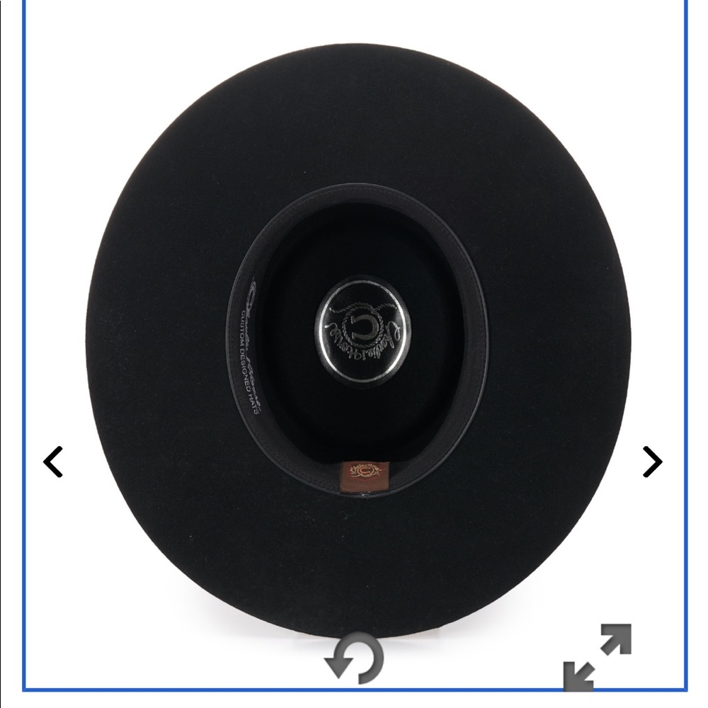 BLACK WESTERN HAT